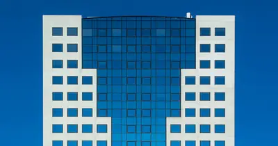 Corporate headquarters representing enterprise-scale SEO programmes